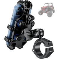 Handyhalterung Utv Verstellbar Anti-Shake Mit VibrationsdäMpfer FüR 5,4''-7,2''