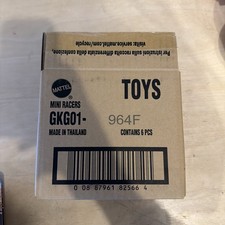 Disney Pixar Cars - Mini Racers 3 Pack x6 - 2025 Case F