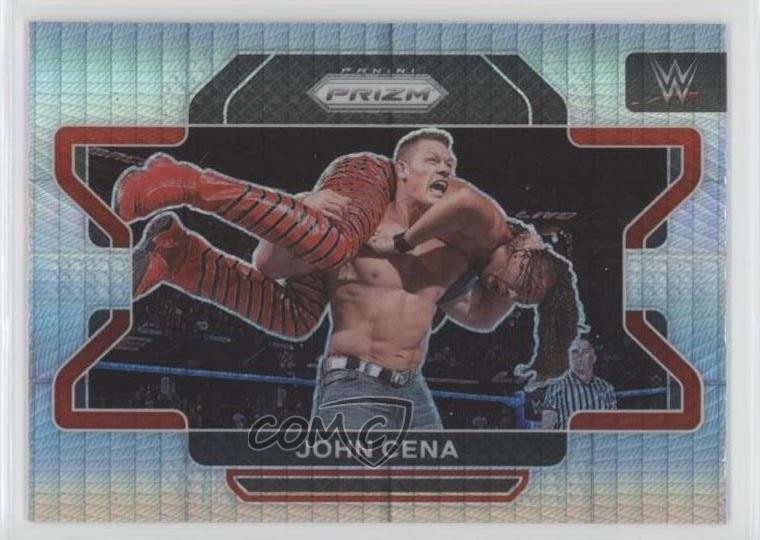2022 Panini Prizm WWE Hyper Prizm John Cena #45 0oq2