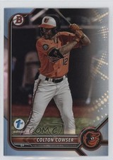 2022 Bowman Draft 1st Edition Sky Blue Foil Colton Cowser #BD-149 1u6
