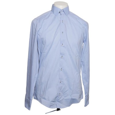 Roy Robson, Hemd, Größe: S, SLIM FIT, Blau, Baumwolle, Einfarbig, Herren #GQU