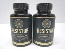 Resistor Advance Detox and Gut Health Supplement Capsules 60ct. - Lot of 2