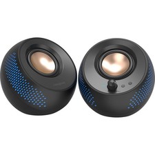 Creative Labs 51MF1715AA000 Pebble X 2.0 USB-C Desktop Speakers RGB Lighting