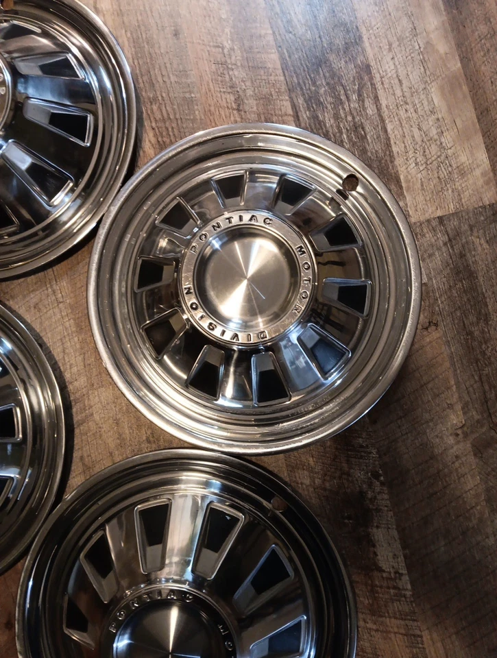 Pontiac GTO 1964 Lemans tapacubos cubiertas de rueda, juego de 4 Foto 4 de 4