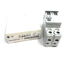 Allen Bradley 1492-CB2H150 Ser. C Manual Motor Controller Circuit Breaker 15A 2P