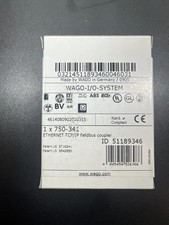 New WAGO 750-341 Fieldbus Coupler Ethernet TCP Digital  Analog Module