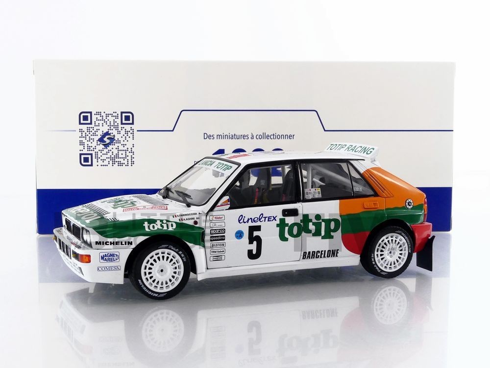 SOLIDO 1/18 - LANCIA DELTA HF INTEGRALE - RALLYE MONTE CARLO 1993 S1807806 - 421