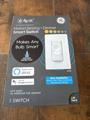 #ad OEM GE Motion Sensing Dimmer Smart Switch WiFi Switch Replacement App Control $34.88