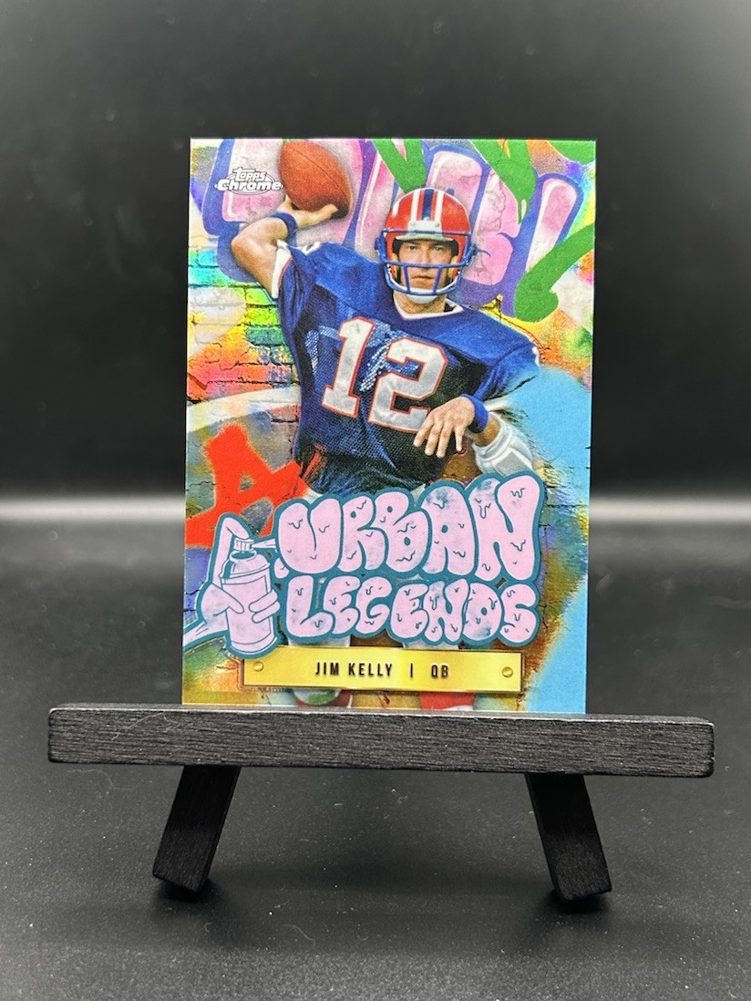 Jim Kelly 2024 Topps Chrome URBAN LEGENDS SSP Case Hit #UL-18