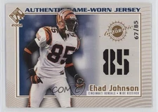2002 Pacific Private Stock Reserve Numbers /85 Chad Johnson #30