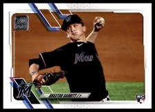 Braxton Garrett 2021 Topps Series 2 RC #433 Miami Marlins Rookie Card