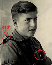 Org. Zdjęcie Pimpfe, Youth, HJ, DJ, JV, Jungvolk, Boy, Bann 312, Highland South 2WK