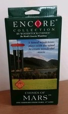 Woodstock Encore Chimes Of Mars Verdigris 17" Garden Decor Tuned Windchime
