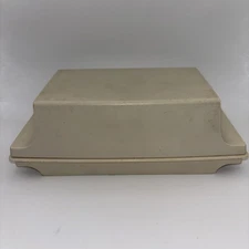 Vintage Tupperware #1512 Double 2 Stick Almond Butter Keeper Dish w/ Lid #1511