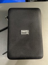 Pocket Pro Hard Case XL Portable Storage Organizer Black and Red