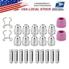 Fits SG-55 AG-60 WSD-60 CUT50 60Amp - 24pcs Plasma Cutter Torch Consumables Tip