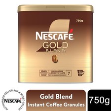 Nescafe Gold Blend Instant Coffee Granules 750g or 200 Sachets
