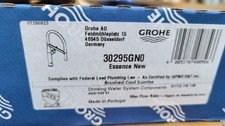 Grohe Essence New Semi-Pro Pull-Out Kitchen Faucet 30295GN0 Brushed Cool Sunrise