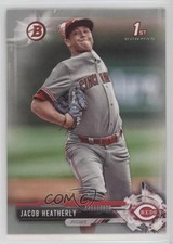 2017 Bowman Draft Silver 264/499 Jacob Heatherly #BD-18 fm0