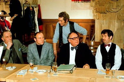 Uwe Seeler Heinz Erhardt as ''Club Boss Willi Kuckuck'' and his- 1970s Old Photo
