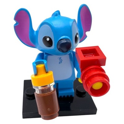 LEGO  Disney Stitch Minifigur aus Set 43268 mit Zubehör Strandhaus Lilo