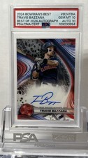 2024 Bowman's Best - Travis Bazzana #B24-TBA PSA 10 AUTO 10 Pop 1