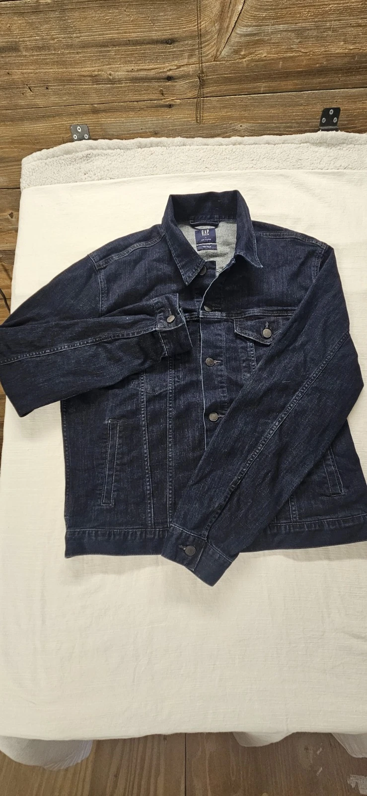 Men's Gap Soft Wear Denim Jacket Size L