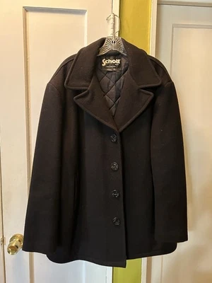 SCHOTT Pea Coat Coats for Men for Sale | Shop New & Used | eBay