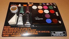 Halloween Deluxe Makeup Kit Looking Spooky Grease Makeup Glitter Gel Blood 119Z
