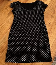 Women's Small Short Sleeve Dress Sundress Soft Cotton Feel Size M  (Tag Removed)