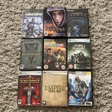 Pc games bundle x9 joblot windows Pc-CD-Rom Pc DVD-Rom Retro Gaming Desktop Used