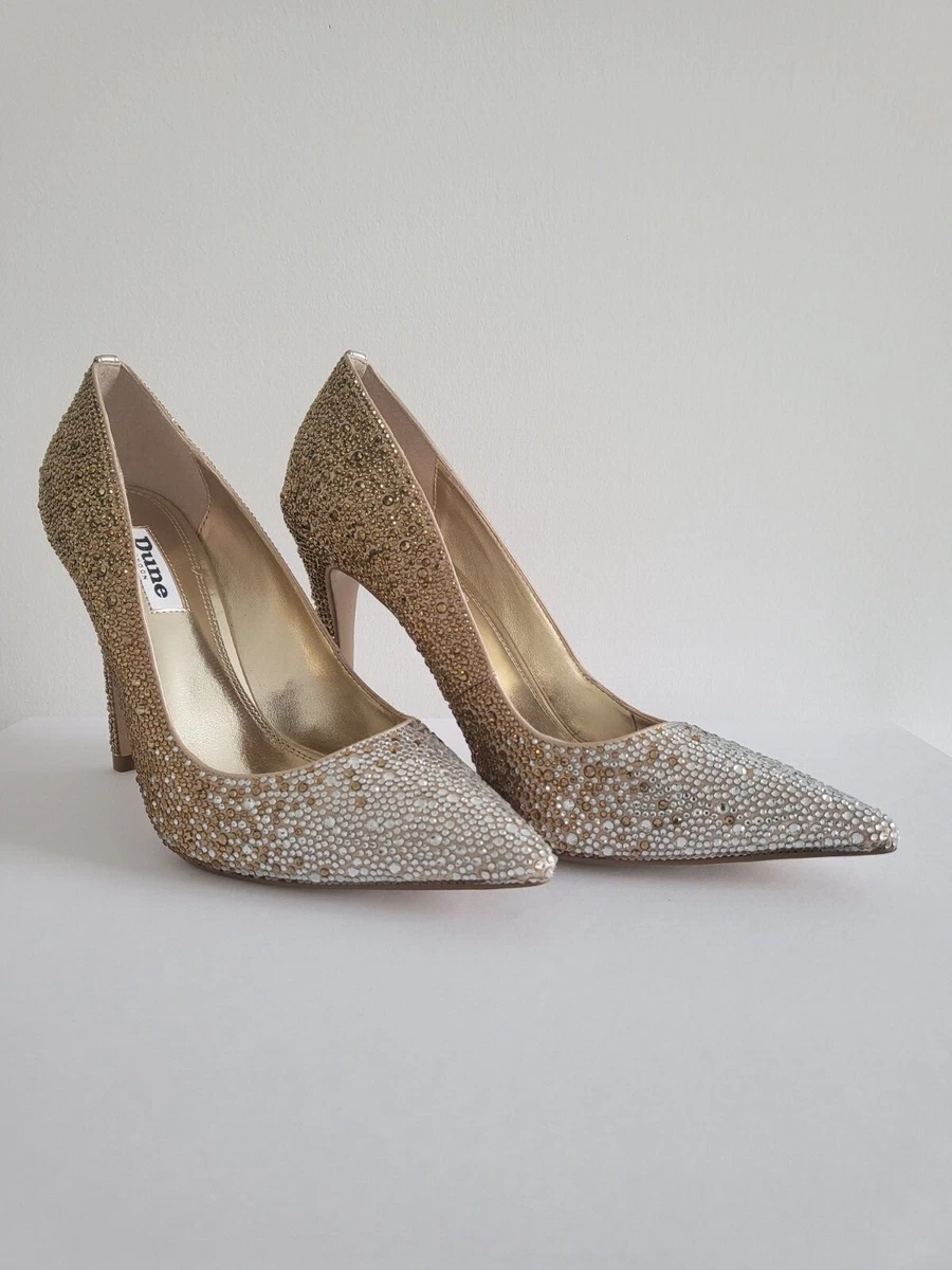 Dune London Bedazzler Ombre Crystal Shoes Size 3 eBay