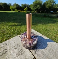 Orgone Energy Generator Cloudbuster Chembuster 1 Pipe EMF 5G Shungite & Quartz