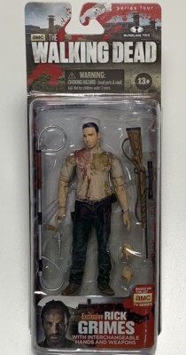 The Walking Dead Rick Grimes Action Figure McFarlane Toy Zombie Sheriff Lincoln