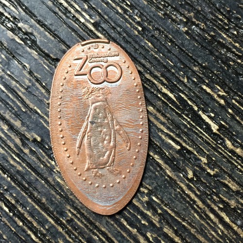 Milwaukee county zoo penguin Pressed smashed elongated penny P8505 eBay