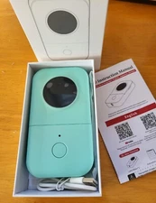 Smart Phomemo D30 Label Maker Machine with Tape Portable Bluetooth Label Printer