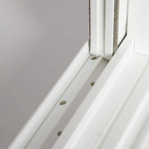 Basement Slider Vinyl Windows Dual Pane Insulated Glass 32in x 24 in White TAFCO - Picture 5 of 12