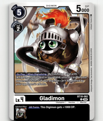 Digimon CCG Gladimon - Release Special Booster 2.0 ( | eBay