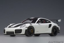 1/18 Porsche 911 (991.2) GT2 RS Weissach Package White Model By AUTOart 78171