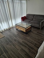 Porcelain Aspenwood Dark Greige Grey Rett Floor Tiles