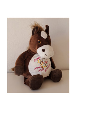 Plüschtier, Kuscheltier, Baby-Geschenk individuell bestickt, Lama, Esel, Hund,..