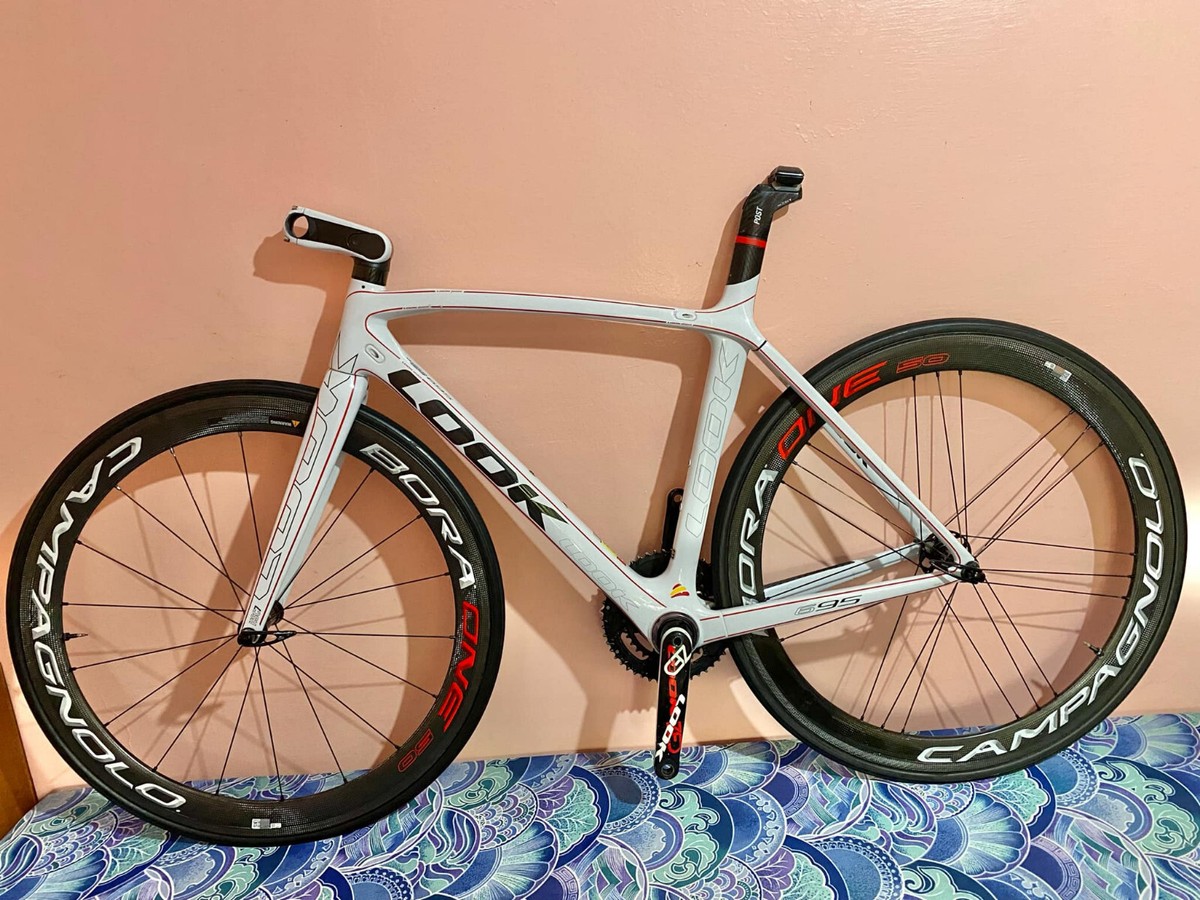 【引き取り限定】LOOK 695 SR XS look 695 carbon road bike frameset size xs | eBay