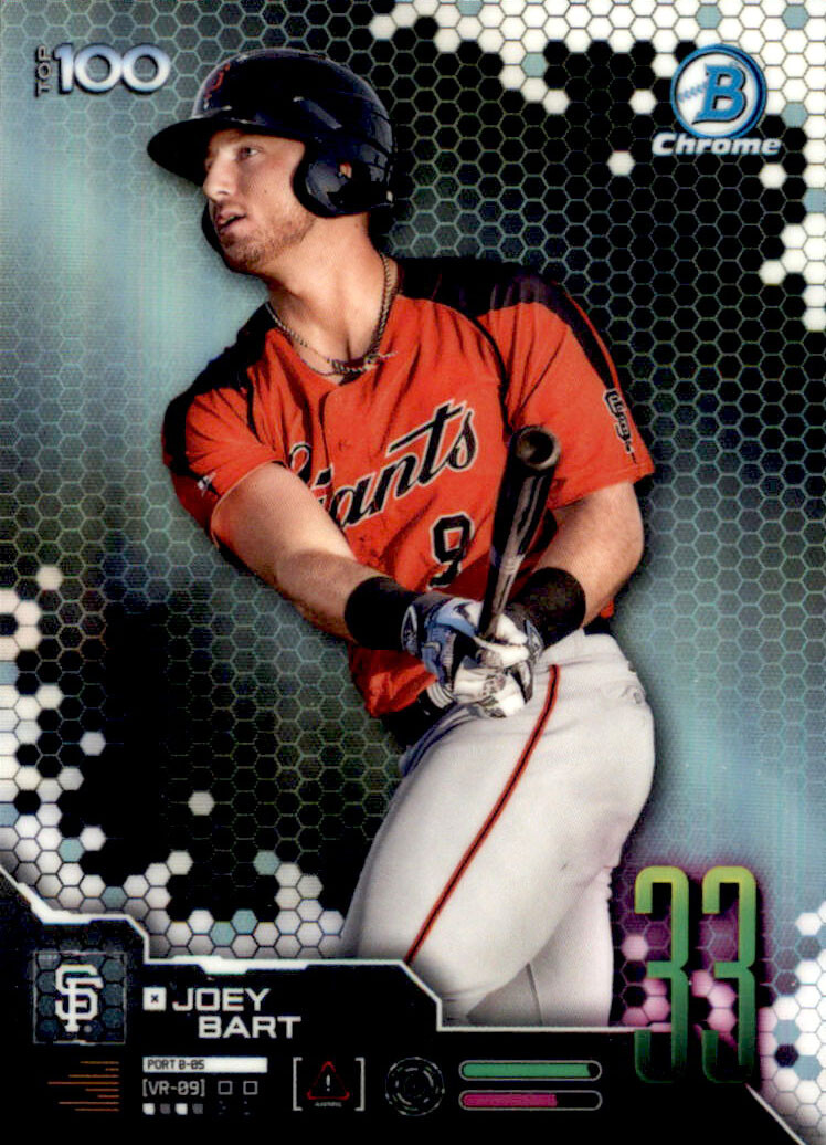 その他 Joey Bart Bowman 2019 RC Auto  /50 SP 2019 Bowman Joey Bart #BTP-33 Bowman Scouts' Top 100 San Francisco
