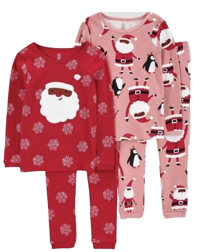 2t girls christmas pajamas