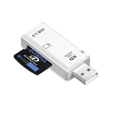 Pro USB xD Memory Card Reader Adapter For SanDick Olympus Fuji XD