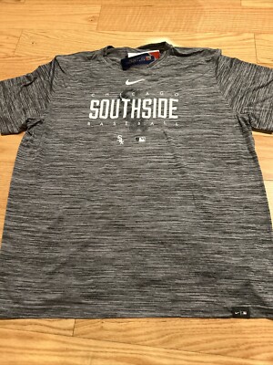 Nike MLB Chicago White Sox city Connect Team Practice Shirt Training Sz M NKM5