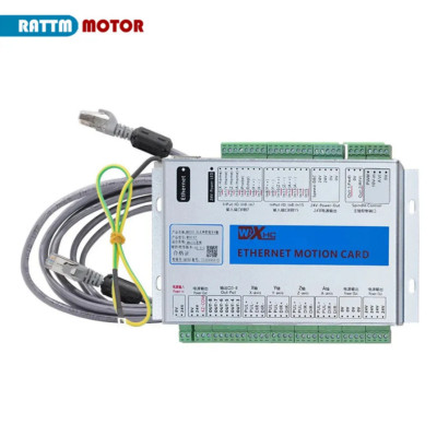 3/4/6 Axis Mach3 Motion Control Card Ethernet Port CNC Breakout Board 2000KHz