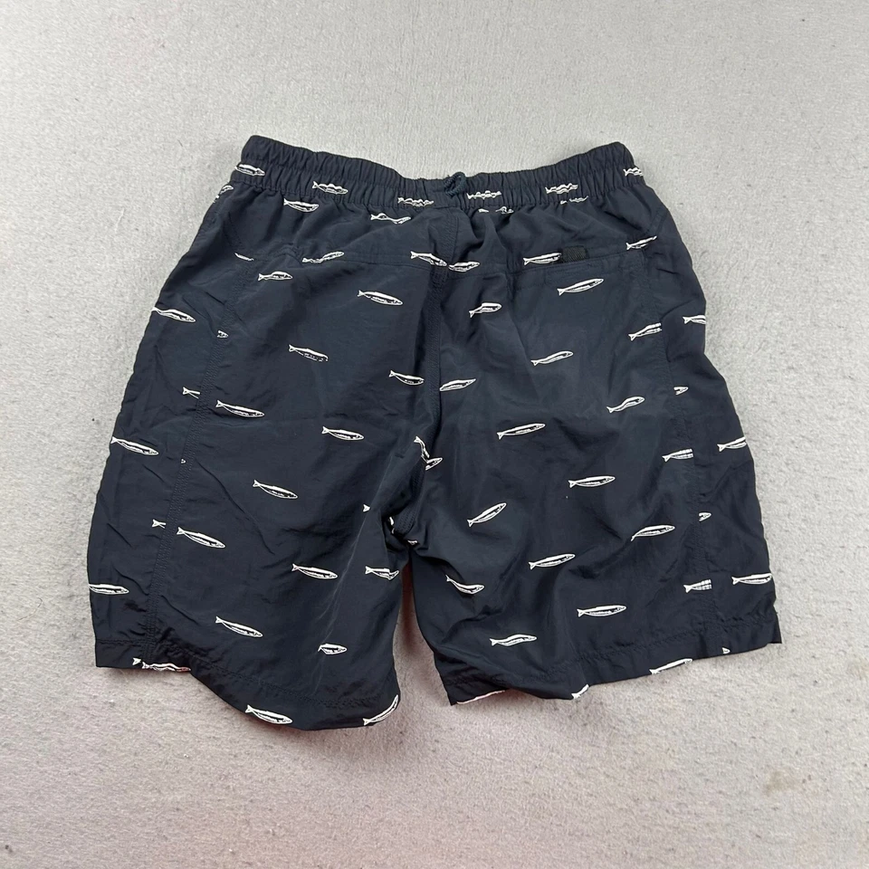 Helly Hansen Swim Trunks Mens Medium Black Elastic Waist Drawstring Short - Image 4 of 4