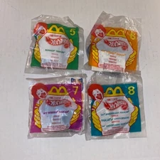 Hot Wheels 1998 McDonalds NASCAR Sealed Packages