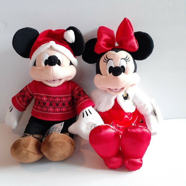 mickey mouse holiday plush